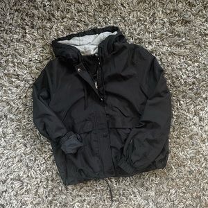 black windbreaker ♡彡